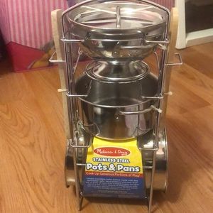 Brand New Melissa & Doug pretend play kitchen set.